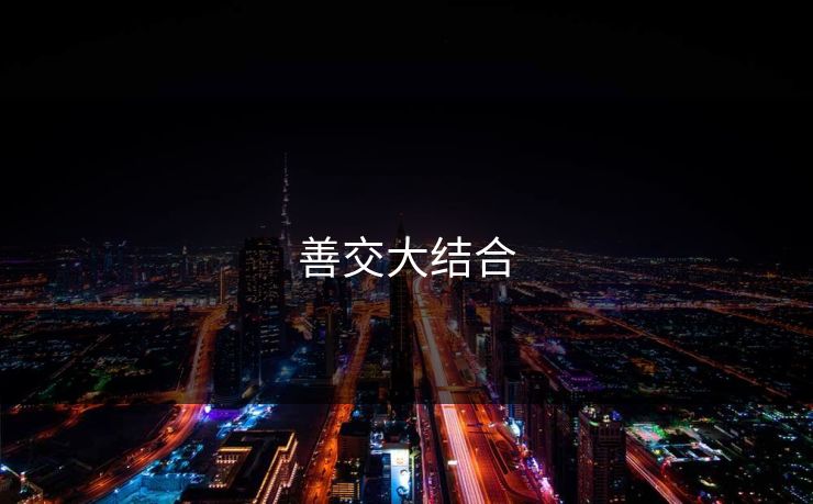 善交大结合 善交大结合